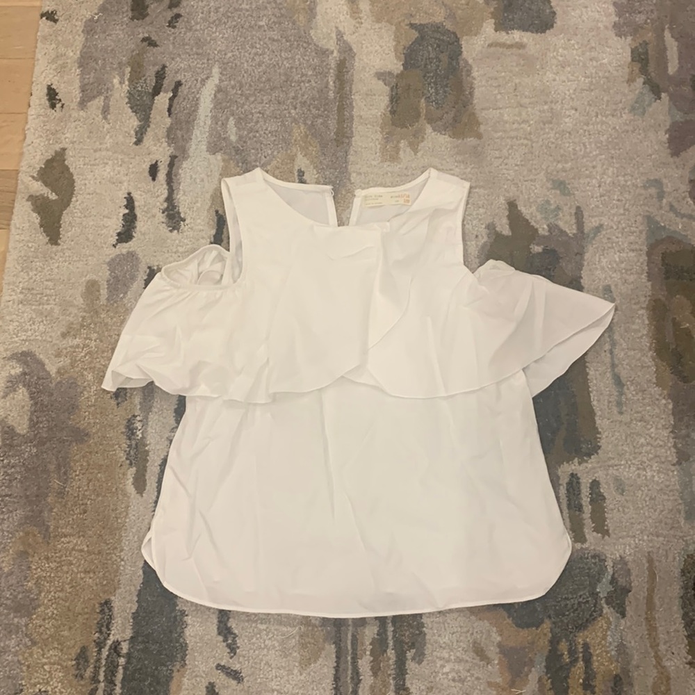 Zara kids sleeveless cold shoulder top size 11/12